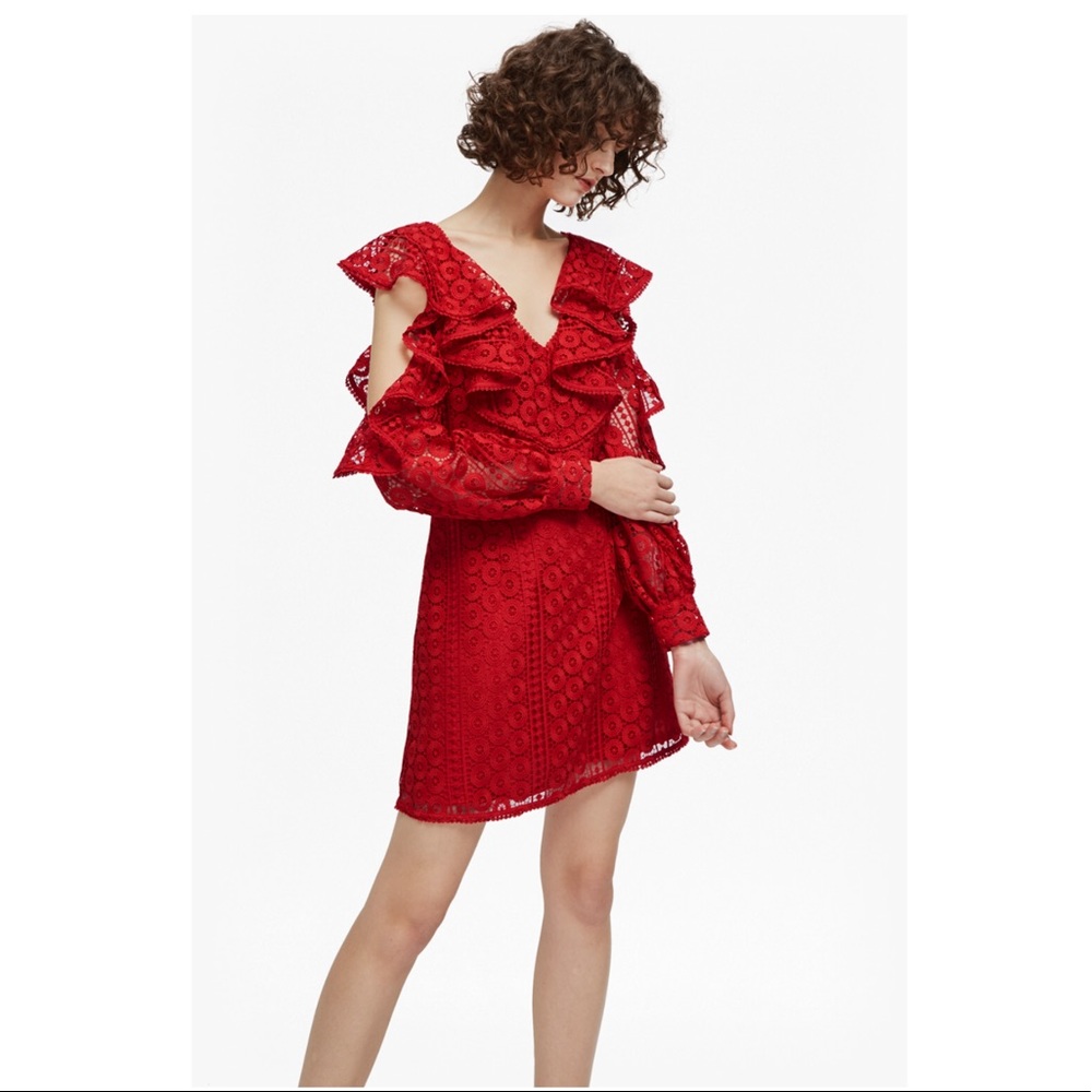 ❤️HOT RED DRESS❤️ - Picture 2 of 8